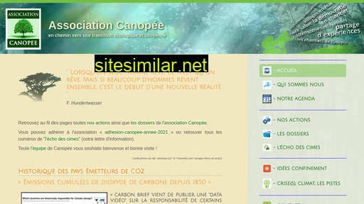 canopee12.fr alternative sites