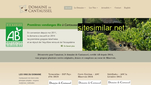 cantaussel.fr alternative sites