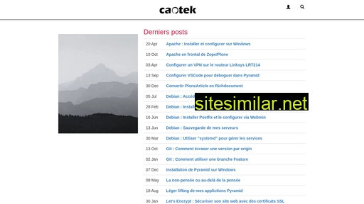 caotek.fr alternative sites