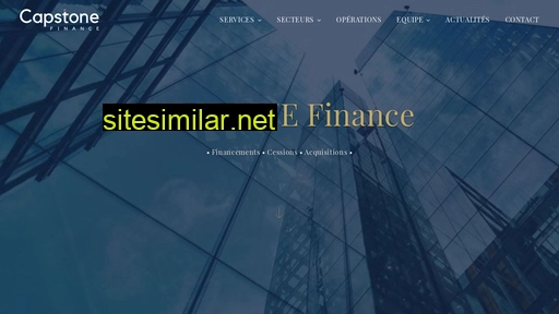 capstonefinance.fr alternative sites