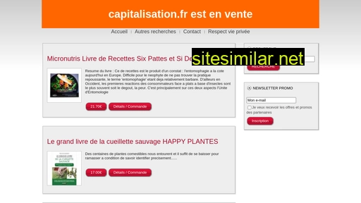 capitalisation.fr alternative sites