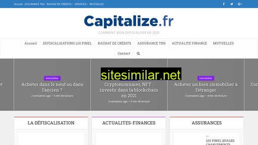 Capitalize similar sites