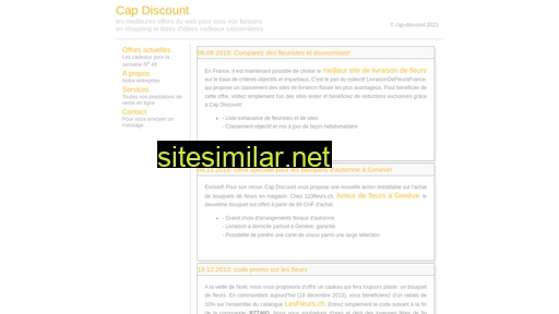 cap-discount.fr alternative sites