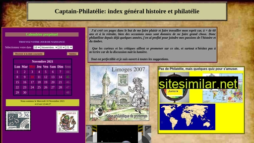 Captain-philatelie similar sites