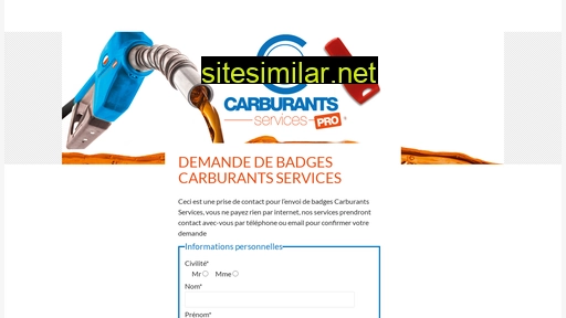 carburants-services.fr alternative sites