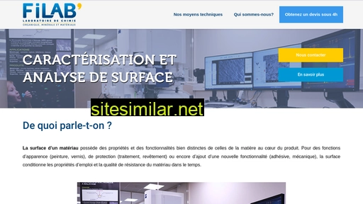 caracterisationdesurface.fr alternative sites