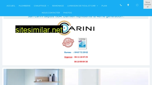 carini.fr alternative sites