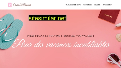 carnetdevacances.fr alternative sites