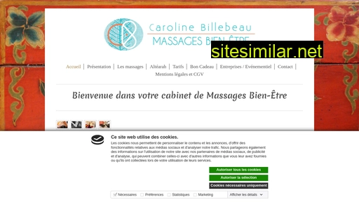 carolinebillebeau.fr alternative sites