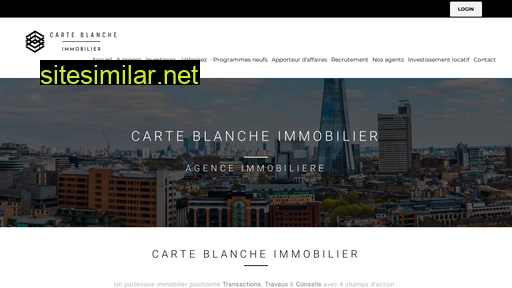 carteblancheimmobilier.fr alternative sites