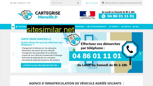 cartegrisemarseille.fr alternative sites