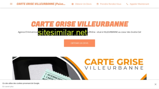 cartegrisevilleurbanne.fr alternative sites