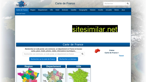 cartesfrance.fr alternative sites
