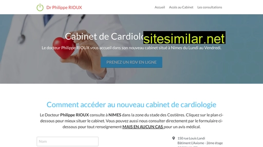 cardiologuenimes.fr alternative sites