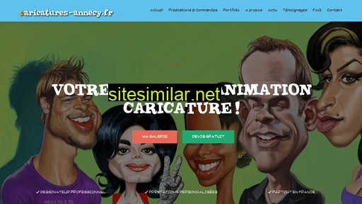caricatures-annecy.fr alternative sites