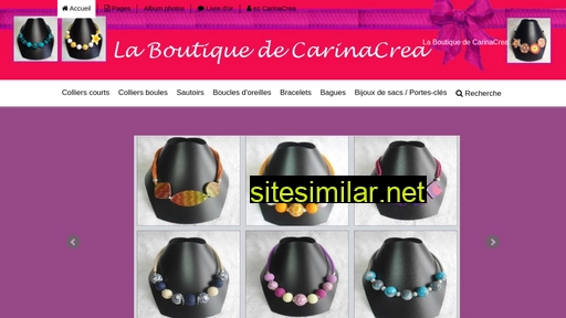 carinacreashop.fr alternative sites