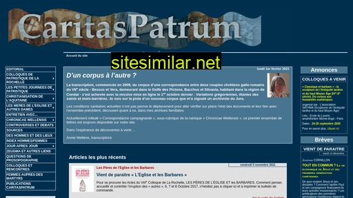 caritaspatrum.free.fr alternative sites