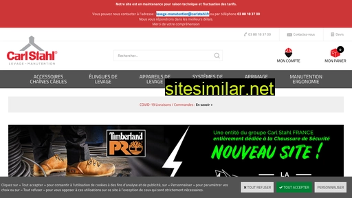 carlstahl-levage.fr alternative sites
