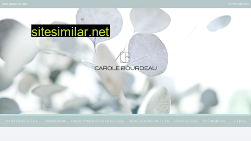 carolebourdeau.fr alternative sites