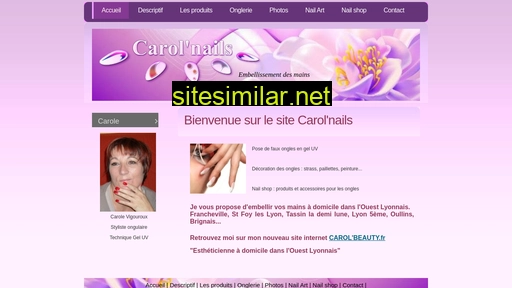 carolnails.fr alternative sites
