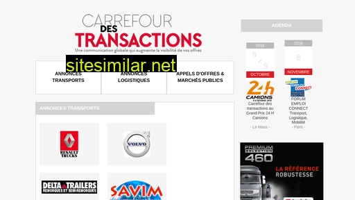 Carrefourdestransactions similar sites