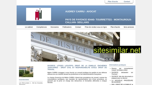 carru-avocat.fr alternative sites