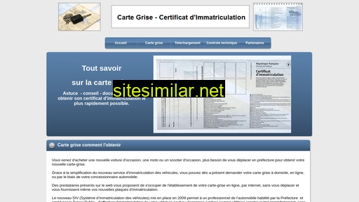 cartegrise-france.fr alternative sites