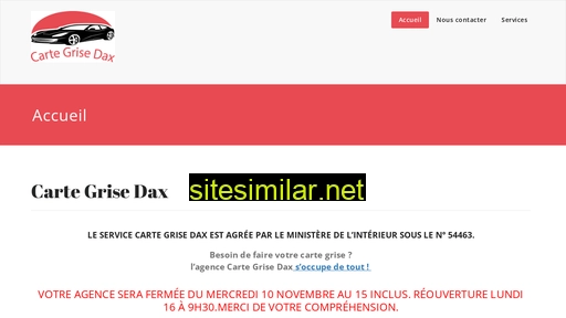 cartegrisedax.fr alternative sites