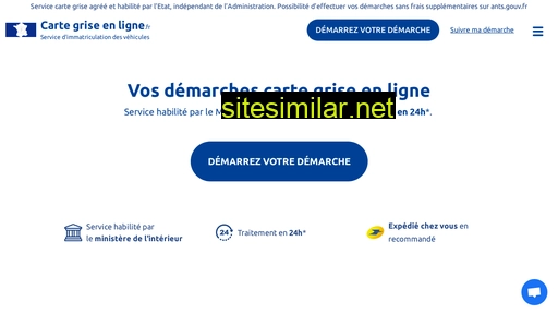carte-grise-en-ligne.fr alternative sites