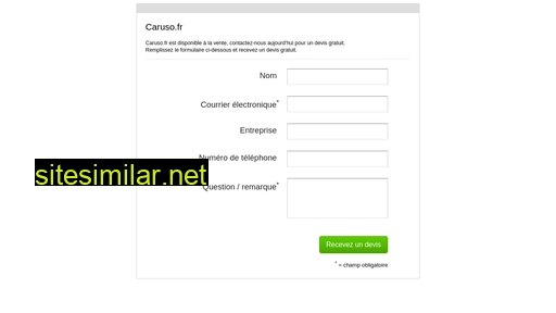 caruso.fr alternative sites