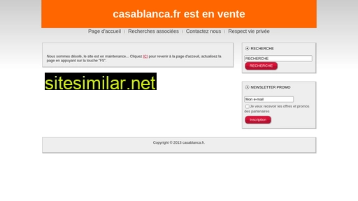 casablanca.fr alternative sites