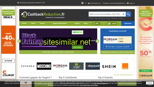 cashbackreduction.fr alternative sites