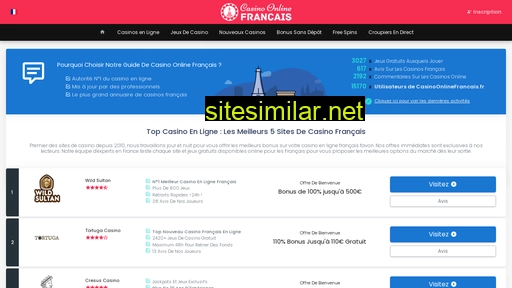 casinoonlinefrancais.fr alternative sites