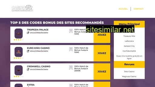 casinoroulettegratuit.fr alternative sites