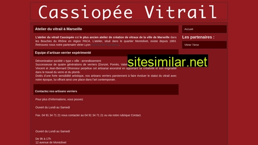 cassiopee-vitrail.fr alternative sites