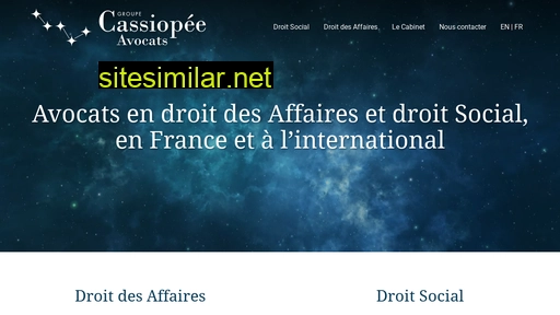 cassiopee-avocats.fr alternative sites