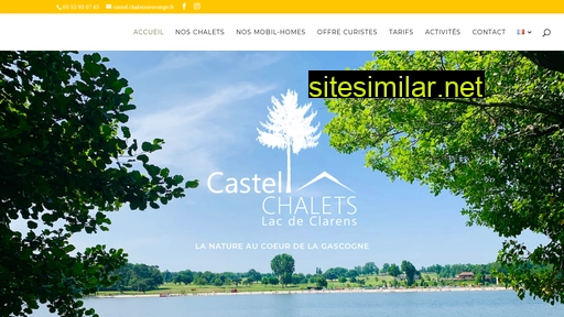 castel-chalets.fr alternative sites