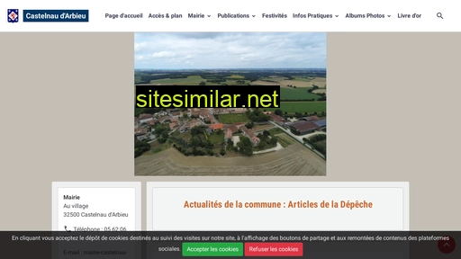 castelnau-d-arbieu.fr alternative sites