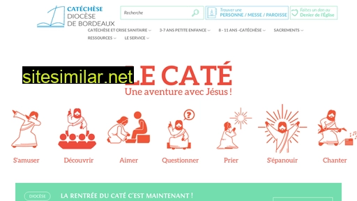 catechesebordeaux.fr alternative sites
