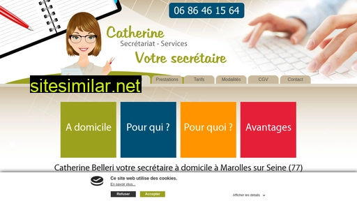 catherine-secretariat-services.fr alternative sites