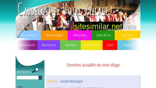 caudecoste.fr alternative sites