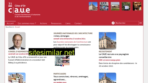 caue21.fr alternative sites