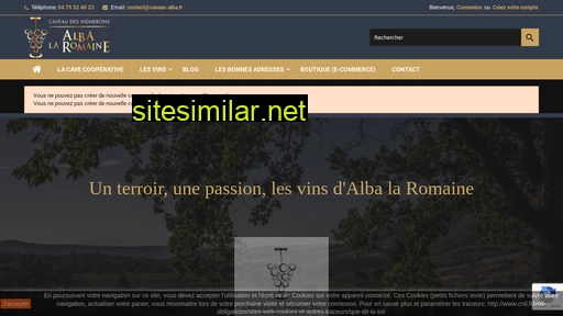 caveau-alba.fr alternative sites