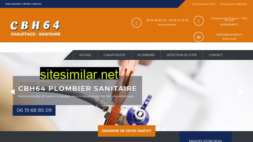 cbh-64-plombier.fr alternative sites
