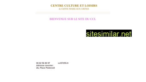 ccl57255.fr alternative sites