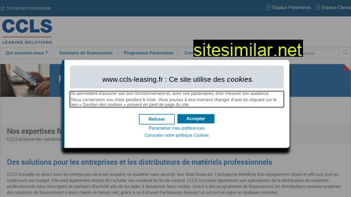 ccls-leasing.fr alternative sites