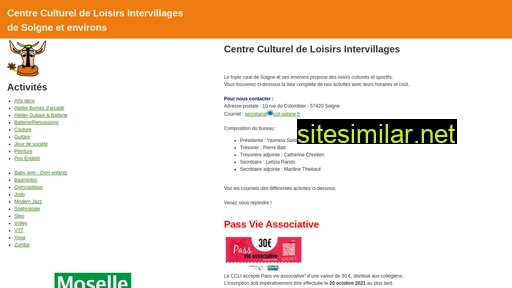 ccli-solgne.fr alternative sites