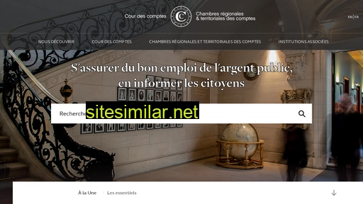 ccomptes.fr alternative sites