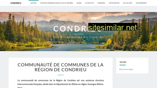 cc-condrieu.fr alternative sites