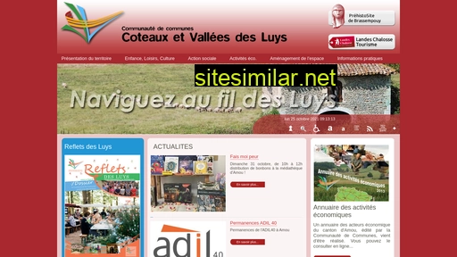 cc-luys.fr alternative sites